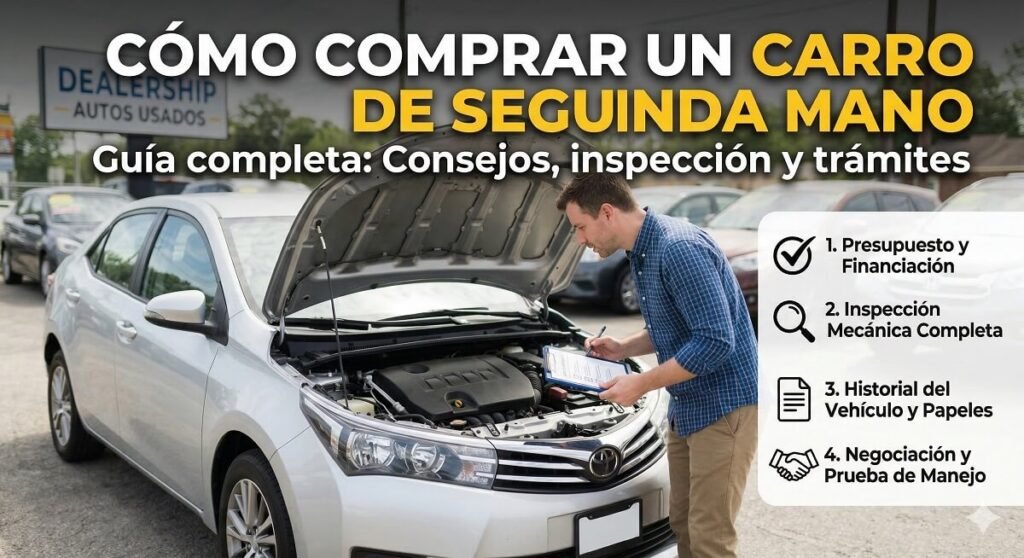 como comprar un carro de segunda mano